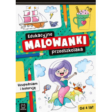 Edukacyjne malowanki...Uzupełniam i koloruję