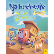 Na budowie. Silna wywrotka