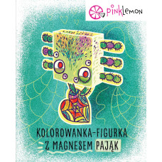 Pink Lemon Kolorowanka figurka pająk