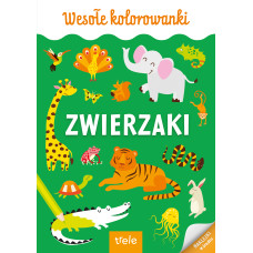 Zwierzaki wesołe kolorowanki